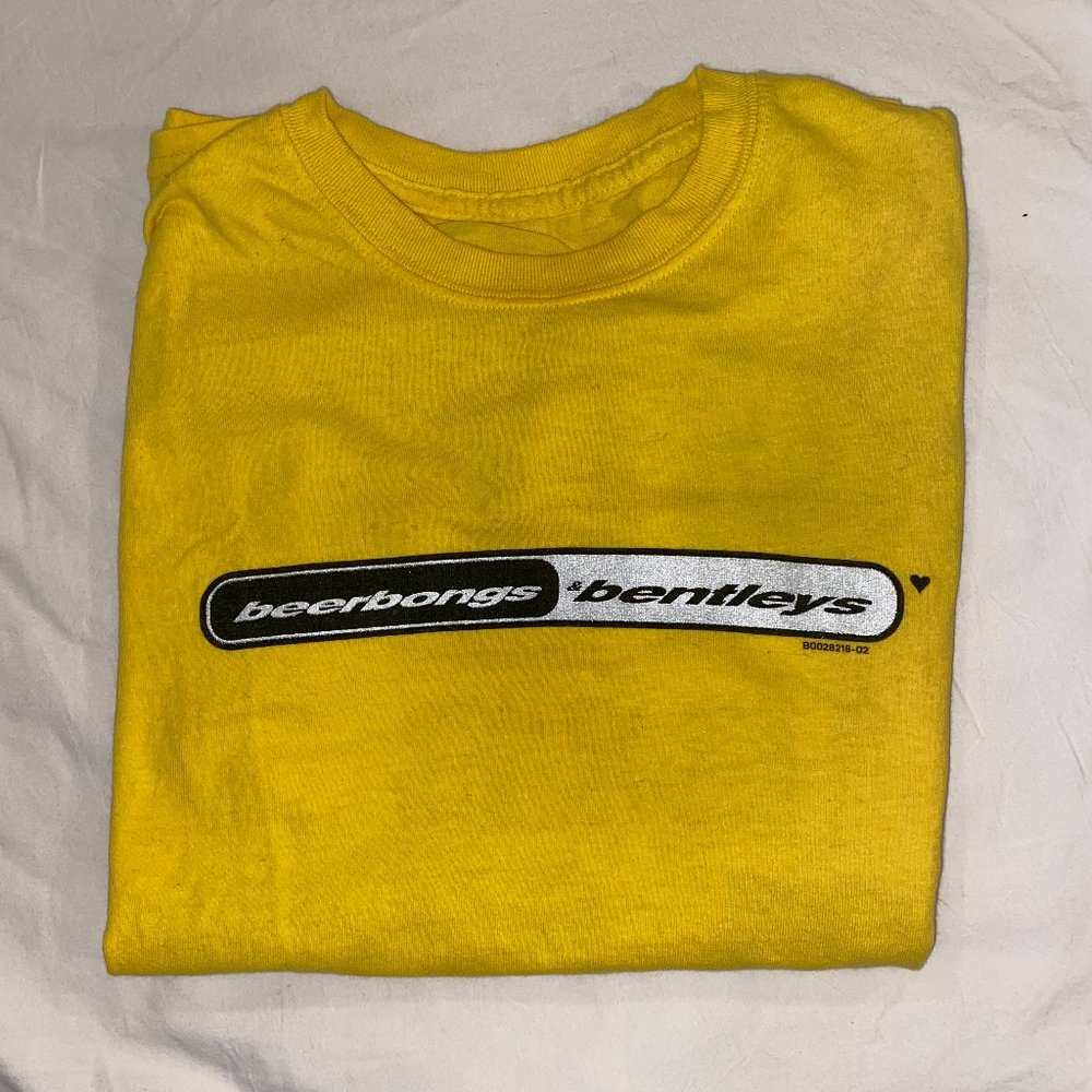 original post malone concert tee shirt